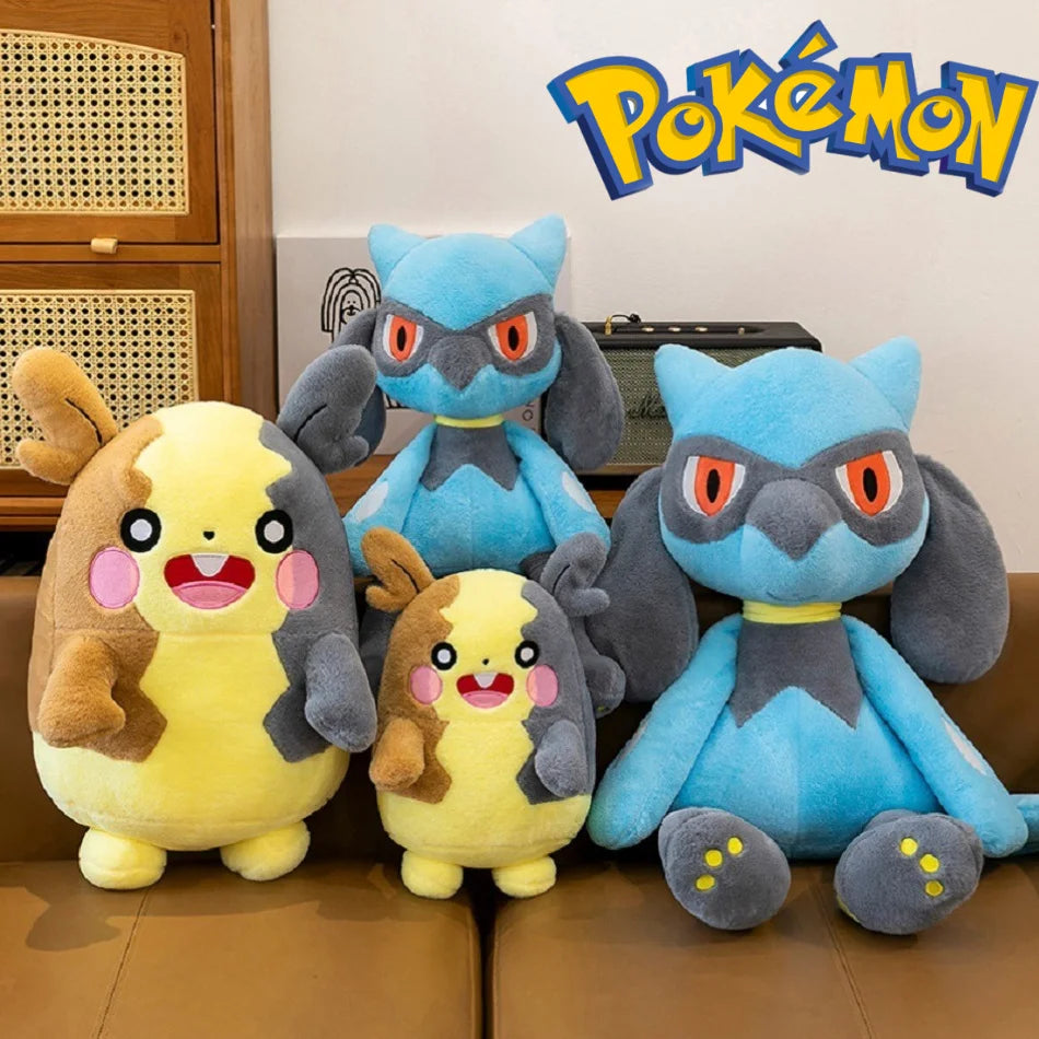 Morpeko, Lucario & Riolu Plush