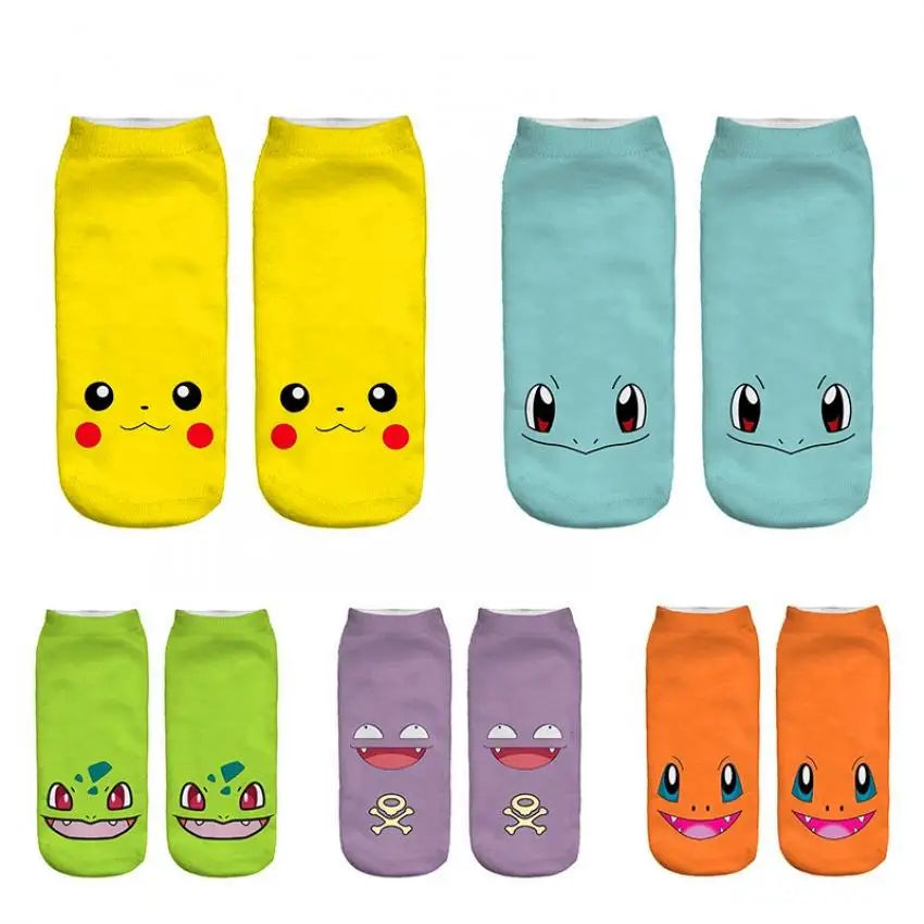 Pokémon Character Socks