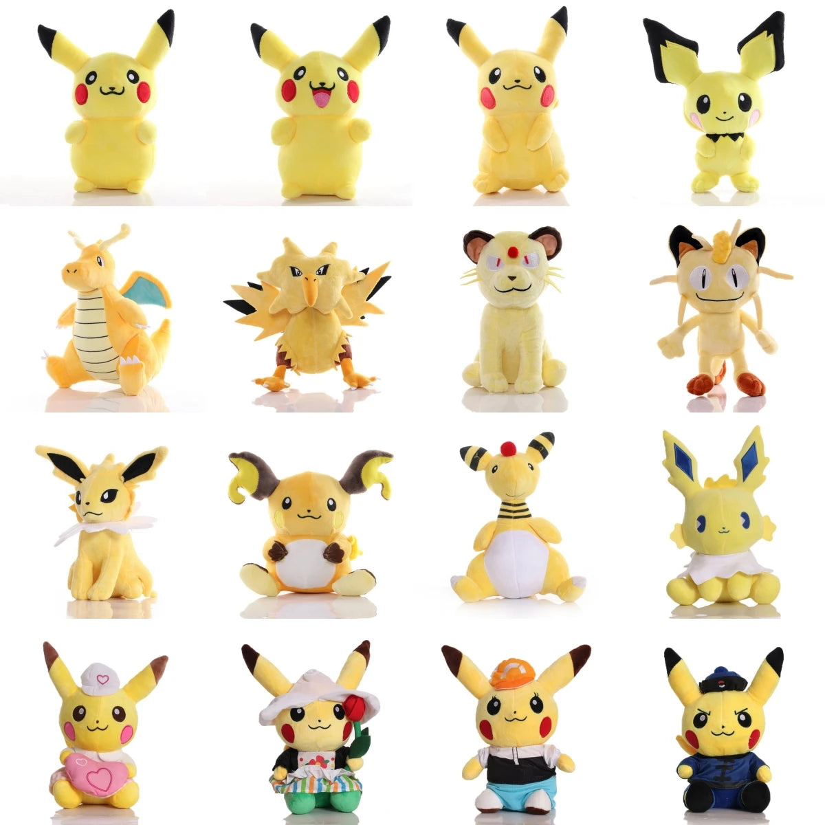 Pokémon Plush Collection – Yellow Series