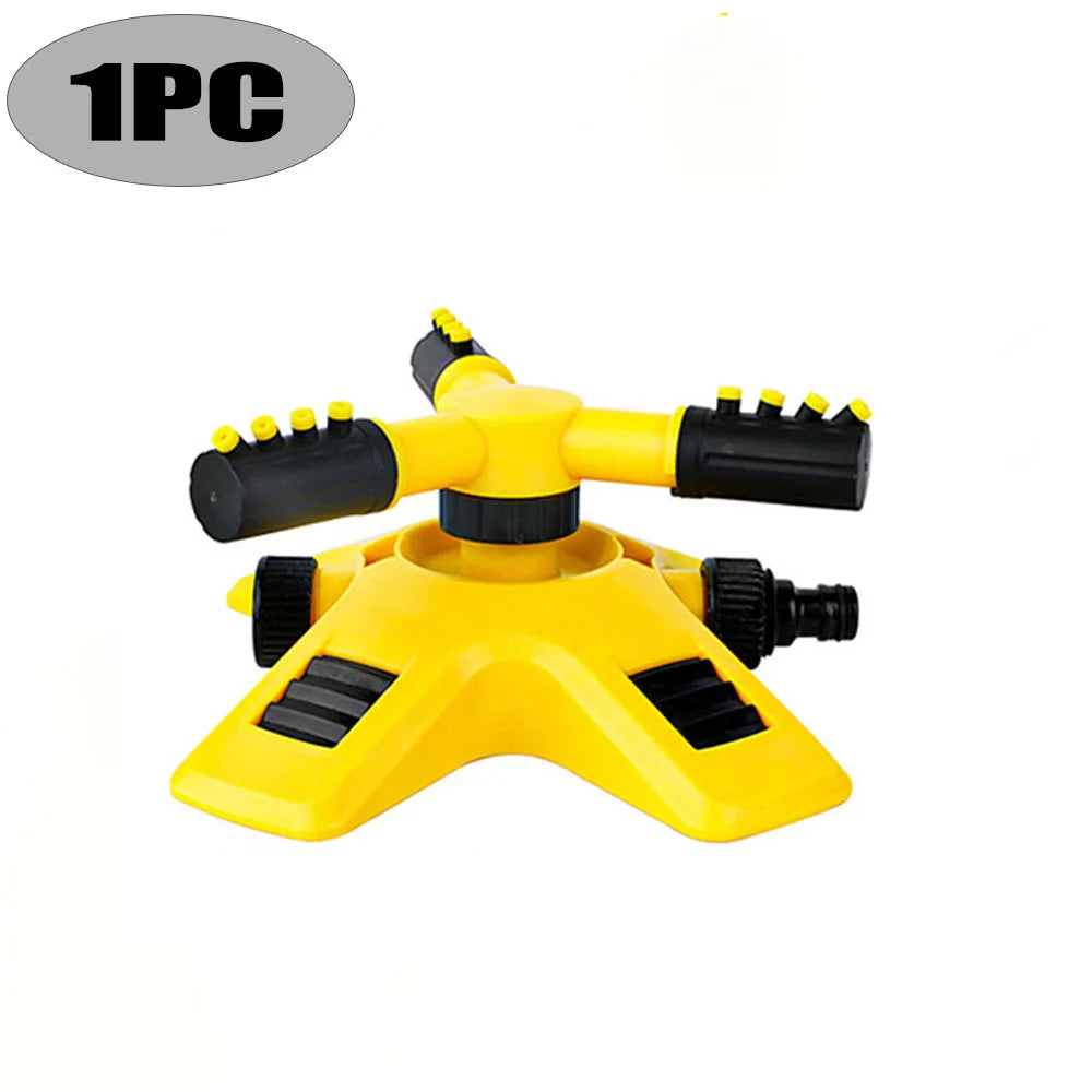 Rotating Irrigation Sprinkler 360 Degree Automatic Rotating Yard Garden Lawn Coverage Water Sprinkler Irrigation Water Sprayer