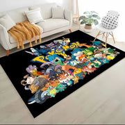 Pikachu Pattern Rug & Play Mat