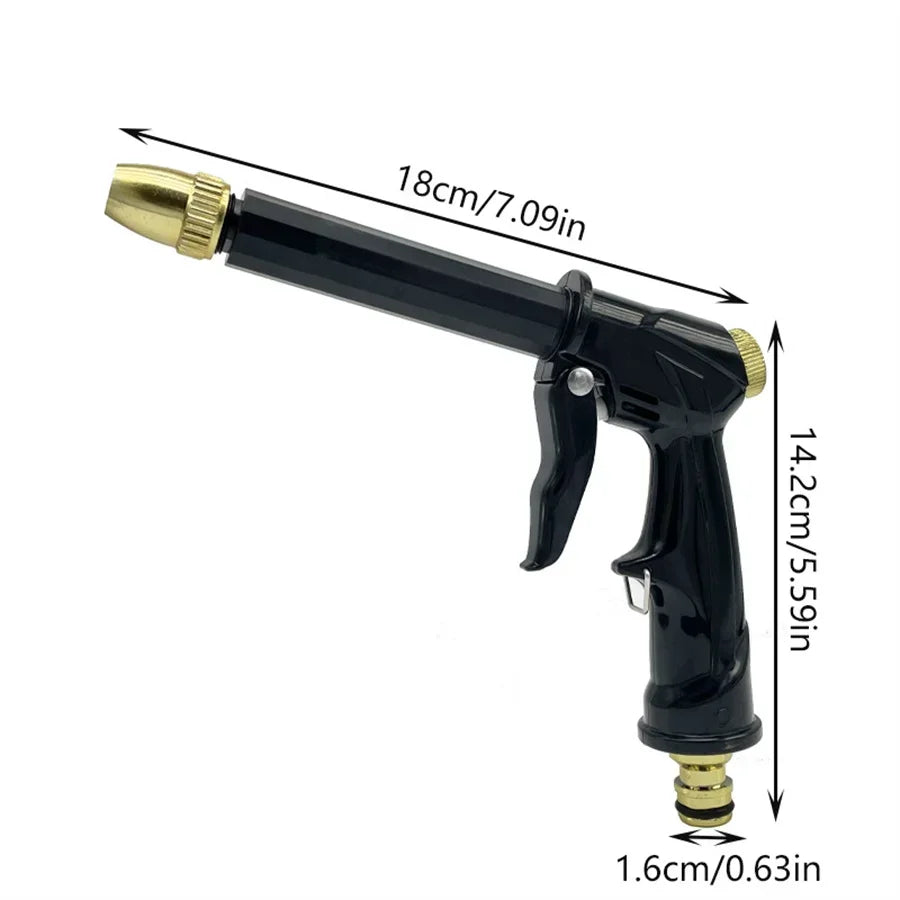 EVA Garden Spring Tube, With 3/4 "Connector, Equipped With Multi-Function Spray, Used For Pet Bathing And Car Washing Tools