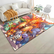 Pikachu Pattern Rug & Play Mat