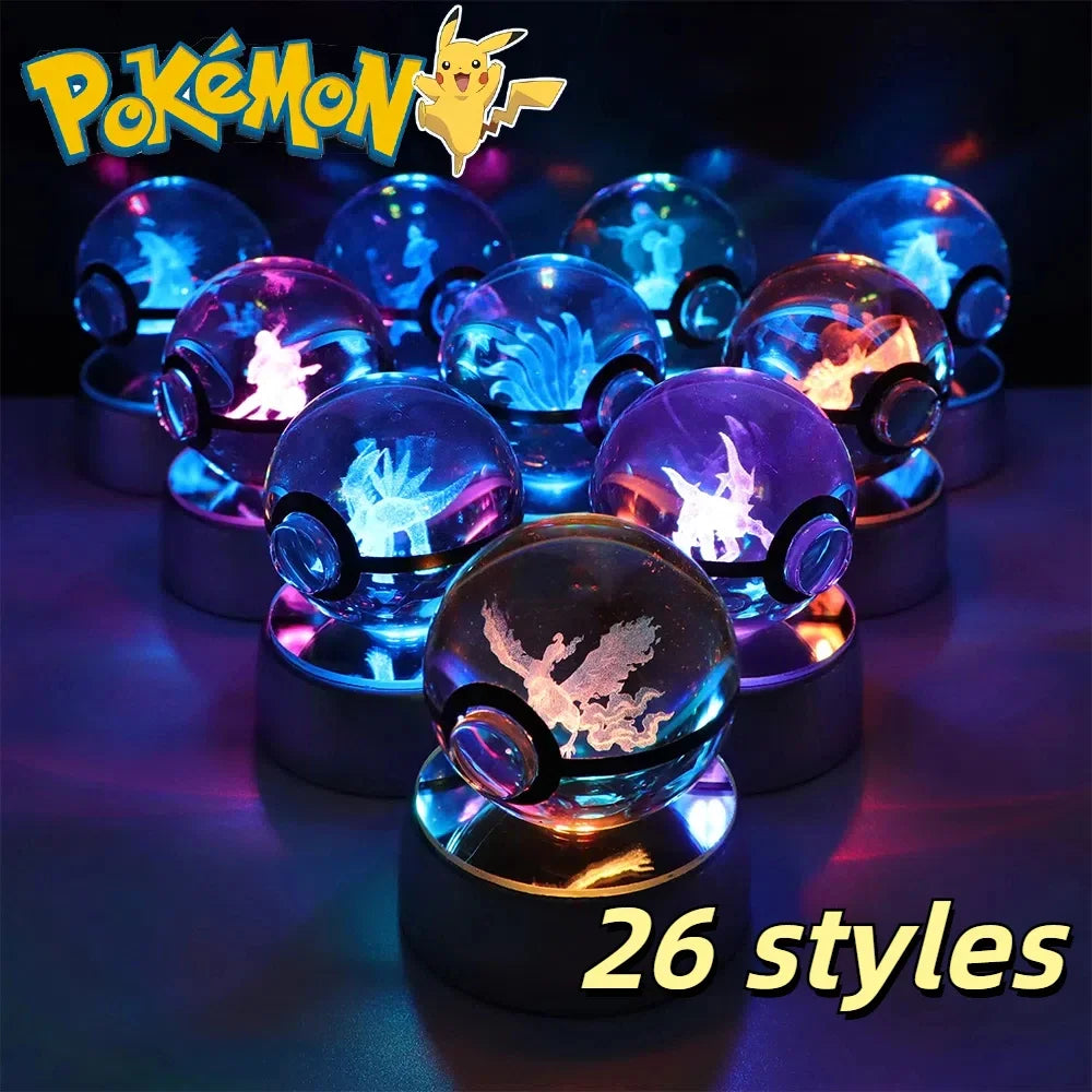 Pokémon Crystal Ball LED Night Light