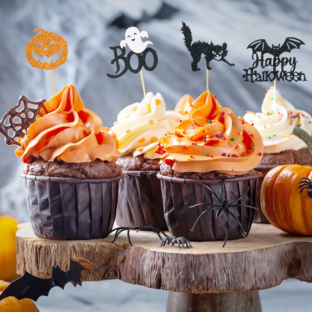 Halloween Party Decorations Horror Skull Pumpkin Ghost Lantern Hanging Ornament Witch Hat Bat Decor Outdoor Halloween Supplies