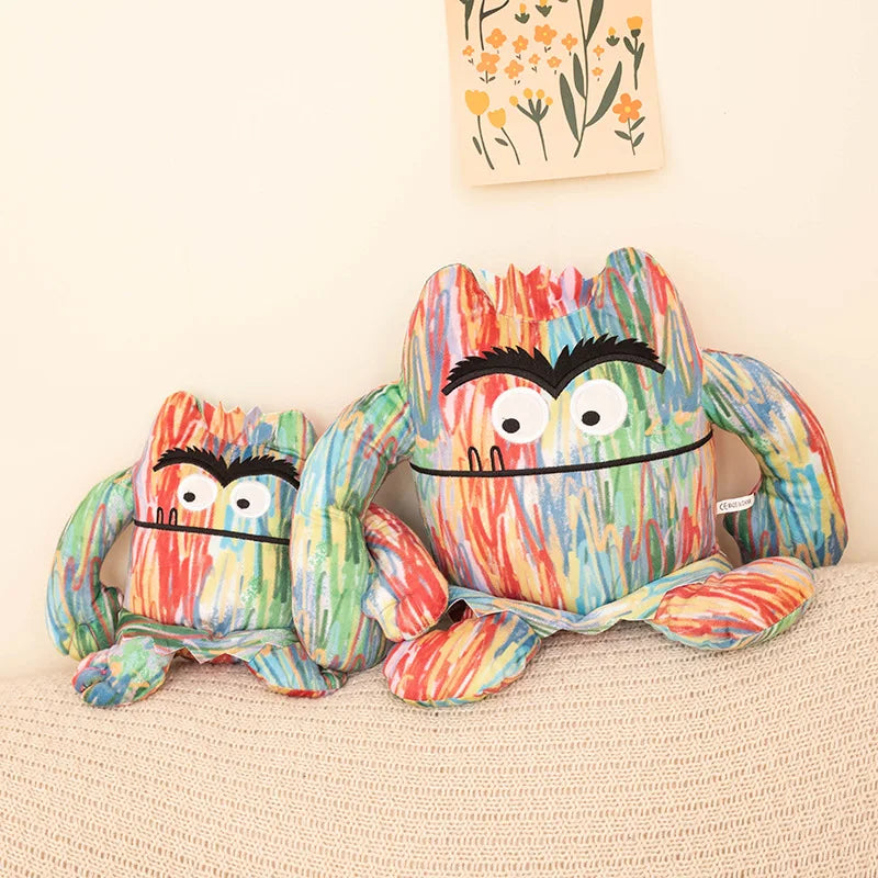 The Color Monster Plush Doll Toy Party Favors Decor Kids Baby Appease Pillow Plush Stuffed Toys For Children Nice Gifts 15-35cm