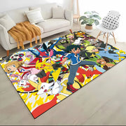 Pikachu Pattern Rug & Play Mat
