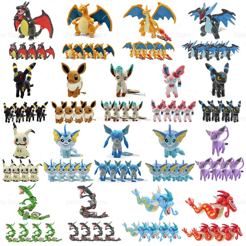 Pokémon Plush Set – 5 Pieces