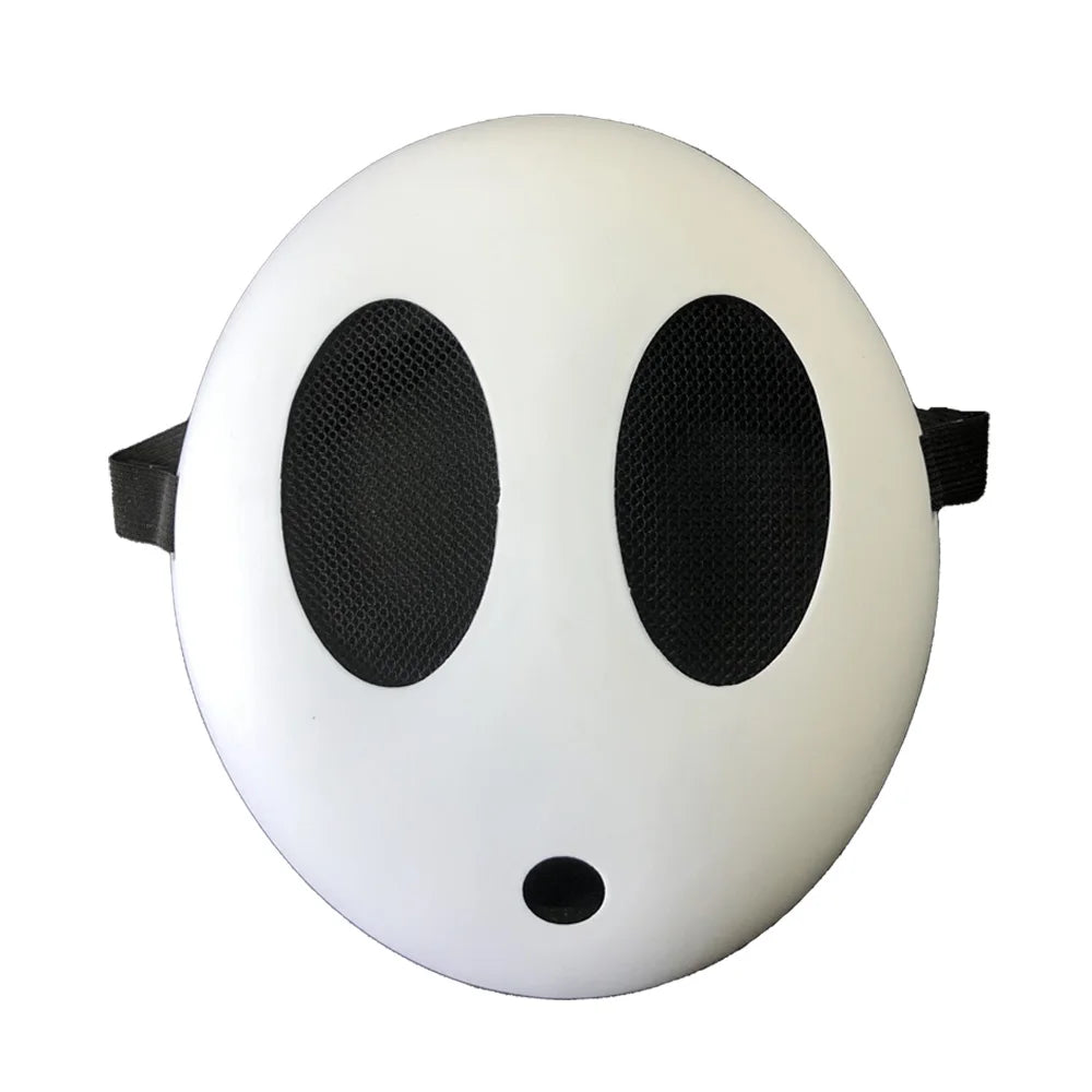 Game Bros Shy Guy Mask Cosplay Funny Unisex Kid Boys Girls Adlut Plastick Masks Halloween Carnival Party Costume Props
