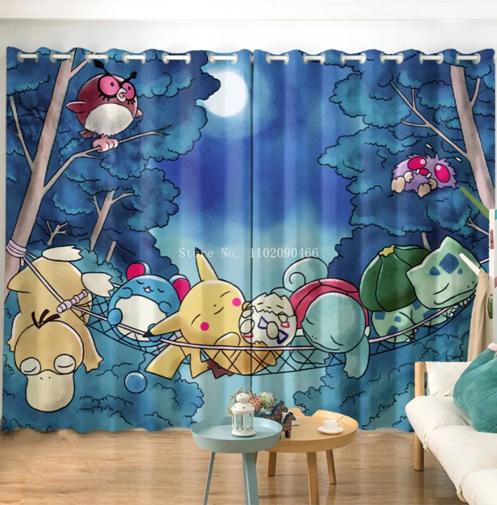 Pikachu Blackout Curtain