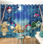 Pikachu Blackout Curtain
